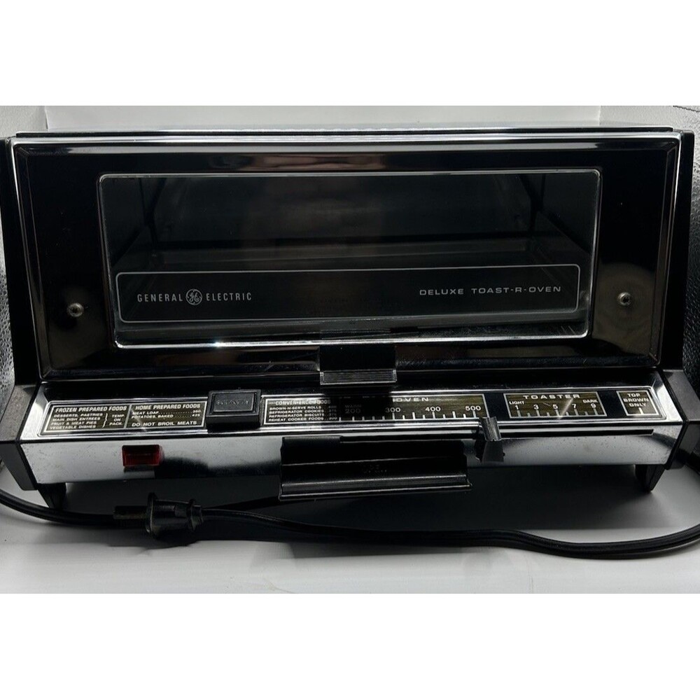 Vintage GE Deluxe Toast-R-Oven Toaster Oven TESTED Works